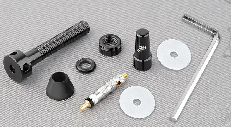 Bicycle F/V Tubeless Valve 44 60 80mm W/Tool Optional For Gravel Bike Aluminum alloy Pole Brass Core Presta Valve Cycling Parts