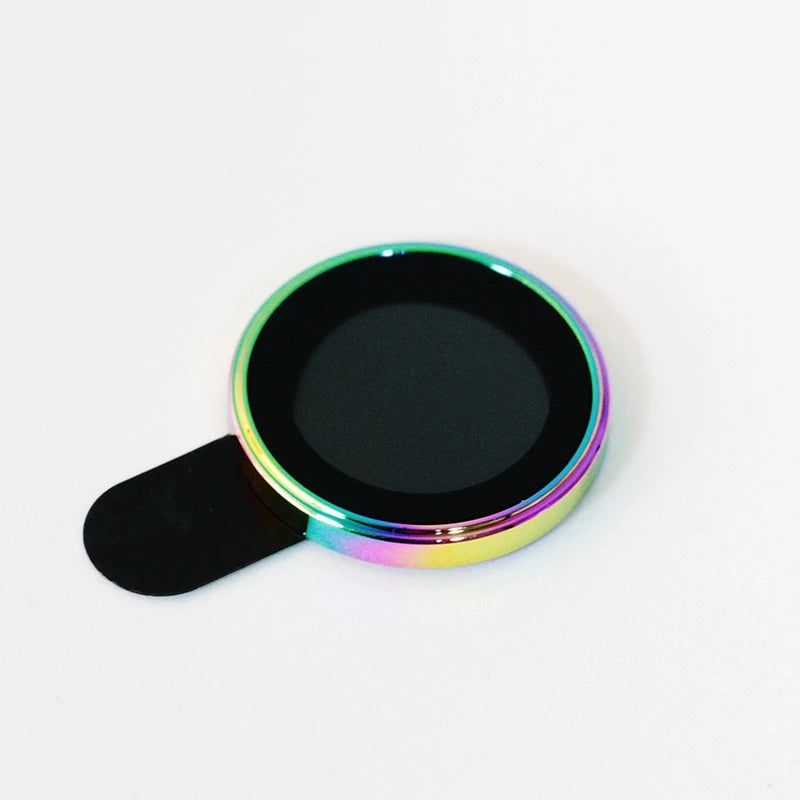Metal Ring Lens Glass for iPhone 15 16 Pro Max 15pro Alloy Camera Protector Back Lens Film Cap Cover with Positioner