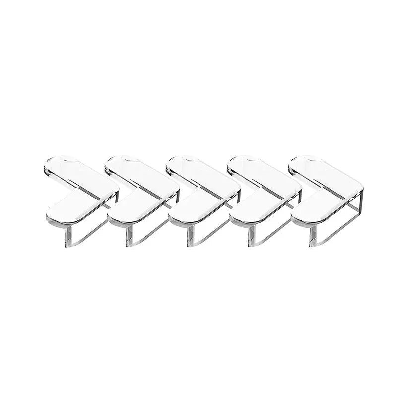 Table Corner Protector Transparent Self-adhesive Anti-collision Furniture Corner Protector Children's Protective Tools(5pcs)
