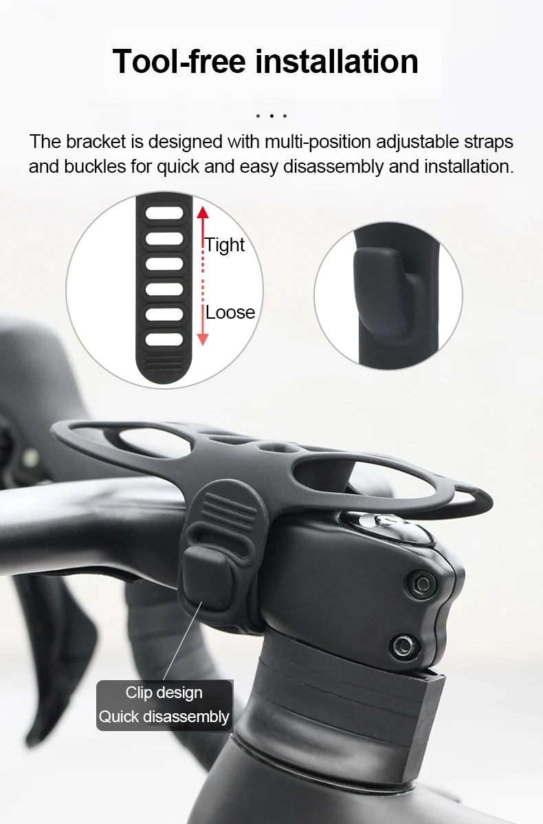 GUB Bicycle Dragonfly P9 Cell Phone Holder Road Bike MTB Silicone Mobile Phone Holder Normal Shaped Handlebar Universal