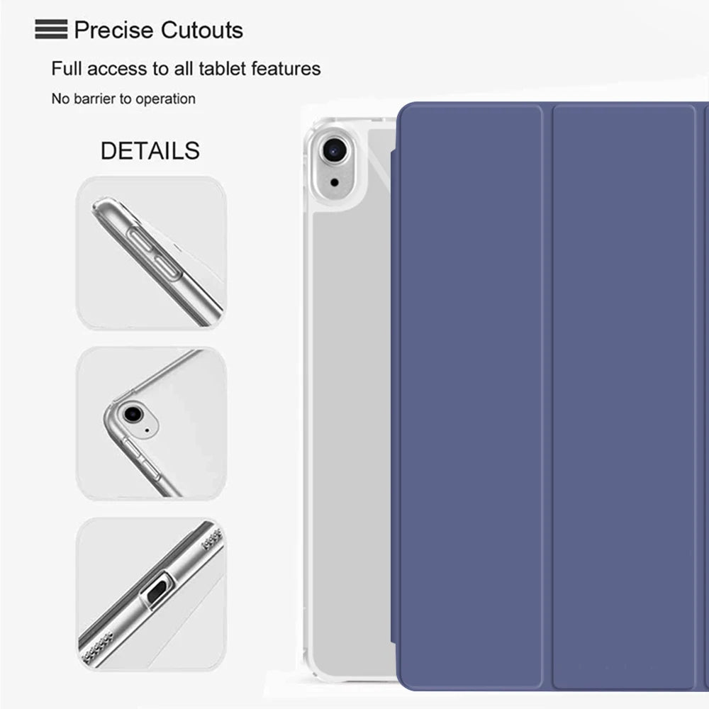Case For Apple iPad Mini 1 2 3 4 5 6 th Generation 7.9" 8.3" 2019 2021 Flip Tablet Smart Protective Cover A2569 A1600 A2125