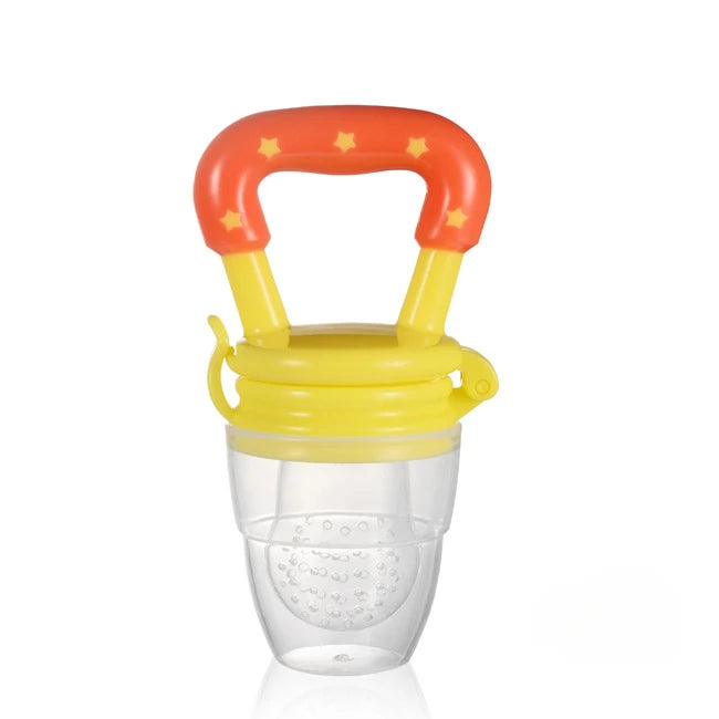 Baby Fruit Feeder Pacifier Teething Toys Fresh Food Feeder Infant Fruit Nipple Silicone Pouches for Toddlers Kids Boy Girl