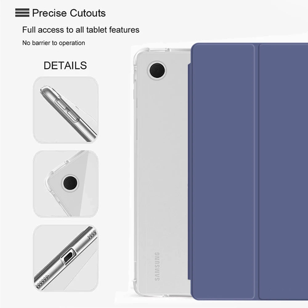 Tablet case for Samsung Galaxy Tab A 10.1" 9.7" 8.0" 2016 2019 SM-T510 SM T515 T580 T290 T550 P550 Funda Smart Protective cover