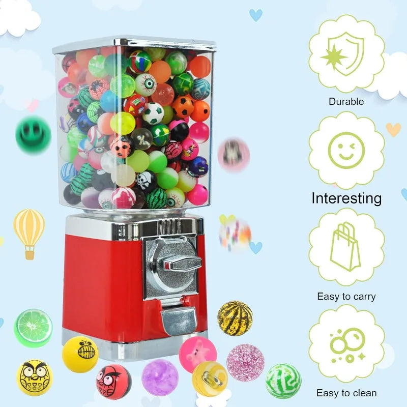 10/20/50PCS Bouncing Ball Toys Party Favors Birthday Gift Guest Doll Machine Accessory Children's Playground Water Buoyancy Ball