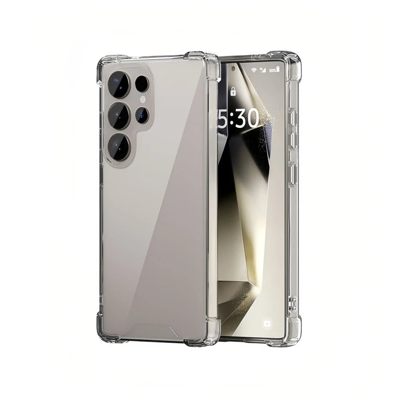 Full Camera Protection Silicone Soft Case For Samsung Galaxy S23 S22 S21 Plus FE Clear Back Case Ultra Thin Back Cover Coque TPU
