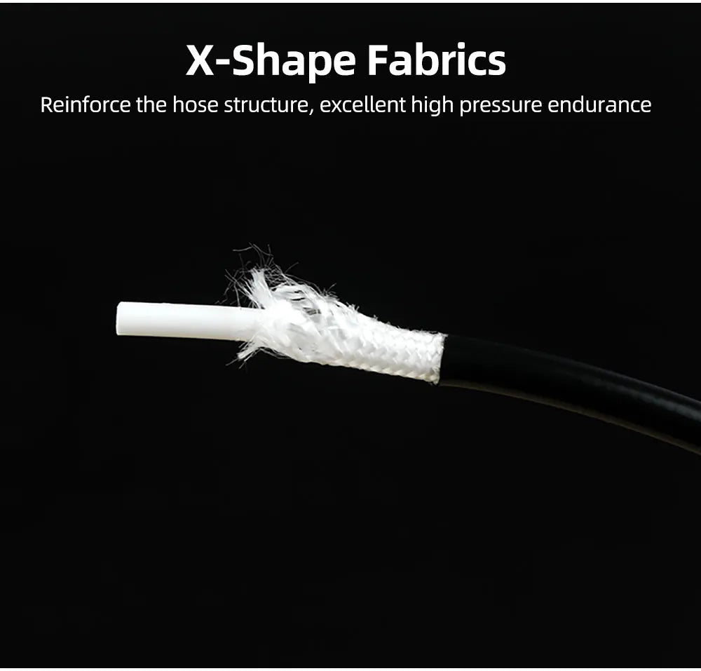 2500mm Bicycle Hydraulic Disc Brake Hose for Shimano BH59 BH90 Sram Magura Tektro 3 Layers Oil Tube Pipe Cycle Brake Replacement