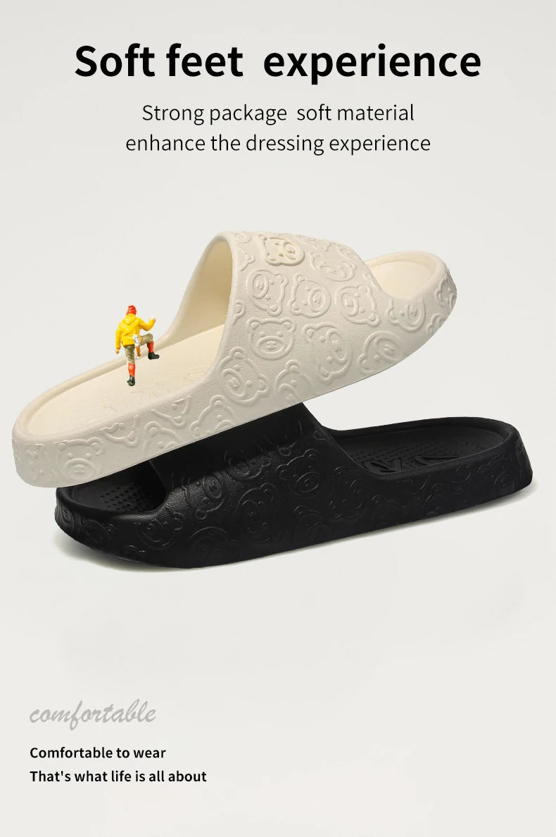 Non-slip Slippers Female Outer Wear Bathroom Bathroom Indoor Home Sandals Female Summer Eva