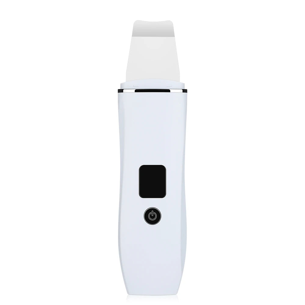 Ultrasonic Skin Scrubber Peeling Shovel EMS Microcurrent Ion Acne Blackhead Remover Face Deep Cleansing Facial Lifting Devices
