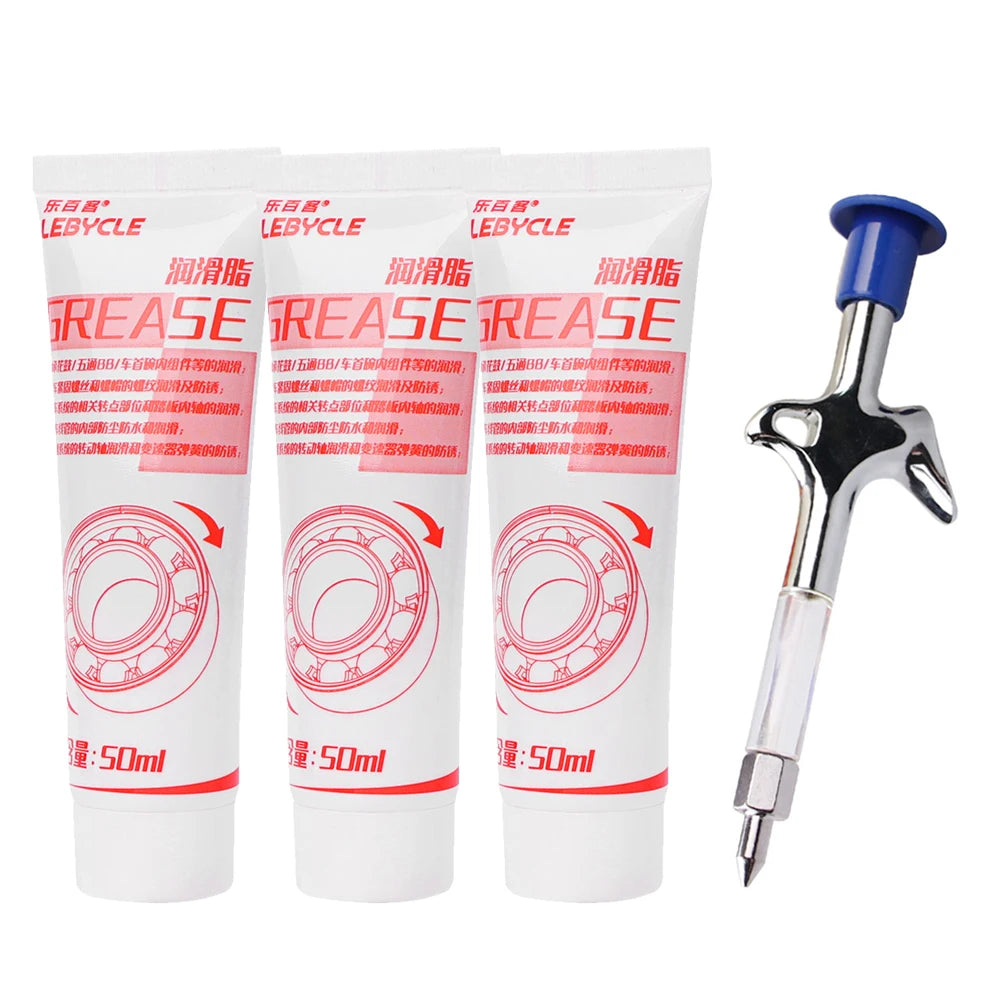 LEBYCLE Bike Bicycle Grease Lubricant MTB Bike Oil for Hub Bottom Bracket Headset Fork Flywheel Ball Bearing Grease
