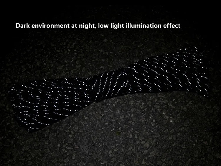 Reflective Paracord 550 Military 7 Strand Rope Tactical Parachute Cord Camping Tent Rope Warning Line Lanyard DIY Bracelet