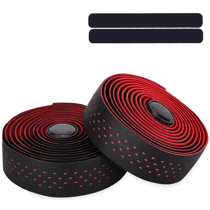 New Road Bike Handlebar Tapes Shock-absorbing Cycling Anti-slip Handlebar Bar Tape Wear-Resistant Bicycle Strap Bikes Belt