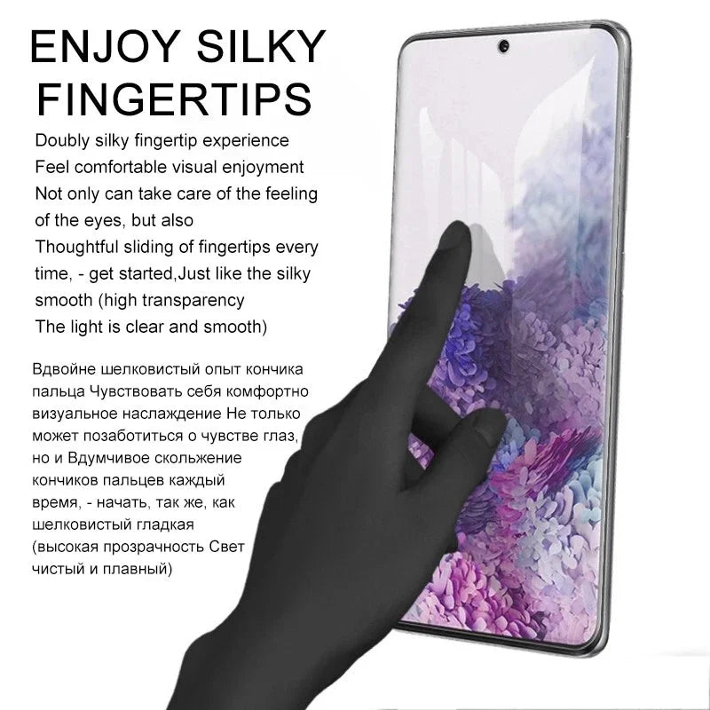 5Pcs Hydrogel Film for Samsung Galaxy S20 S22 S21 S23 S24 Ultra S10 S9 S8 Plus FE Screen Protector for Samsung Note 20 10 9 Plus