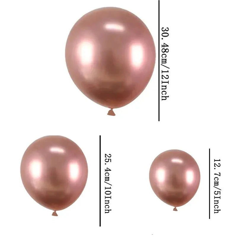 30pieces, Metal Latex Balloons Birthday Party Balloons, Wedding Decorations Party Balloons Wedding Party Decorations
