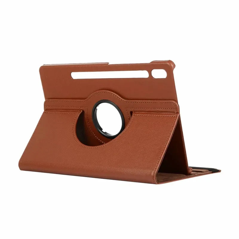 Case For Samsung Galaxy Tab A9 Plus S9 S8 S7 FE Plus 12.4 SM X210 X710 X716 X718 X810 X700 X800 360 Rotating Flip Stand Cover