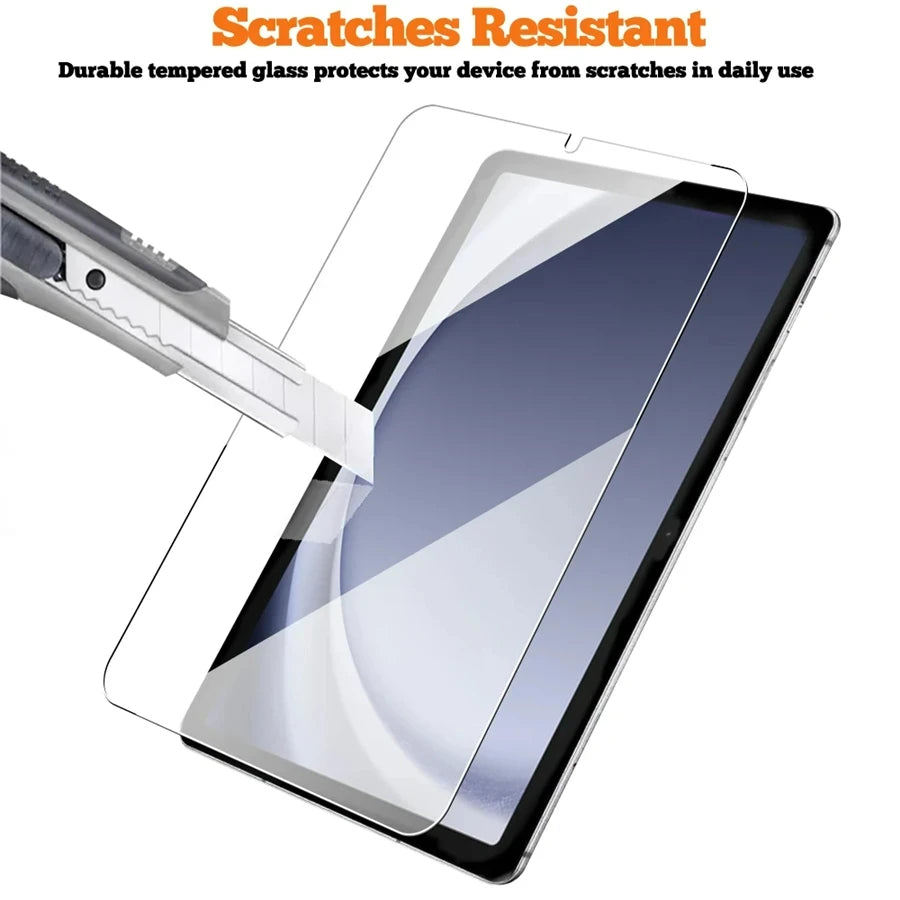 2 Pieces FOR Samsung Galaxy Tab A9 8.7inch Protective Film Scratch Proof Tempered HD Glass Screen Protector