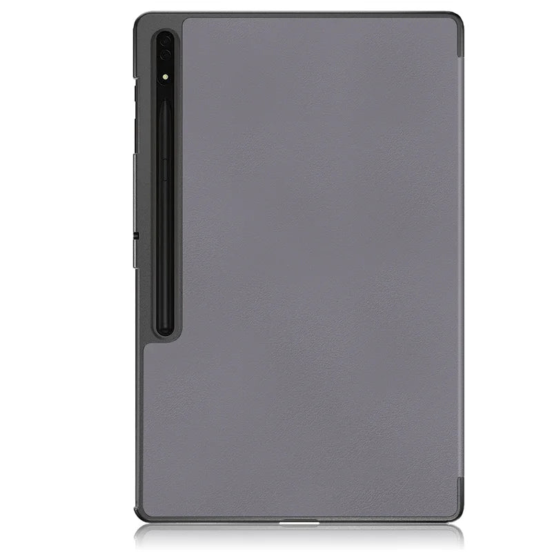 For Samsung Galaxy Tab S10 Ultra Case 14.6" Magnetic Fold PU Leather Stand Hard Tablet Funda For Galaxy Tab S9 Ultra Case Cover
