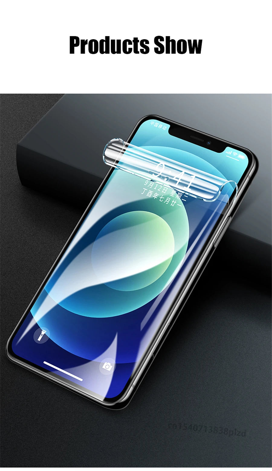 8Pcs Full Cover For iPhone 16 15 14 Pro Max Screen Protector iPhone 13 12 Mini 11 iphone16 Plus 6 8 X R S XS XR SE i16 Tpu Film