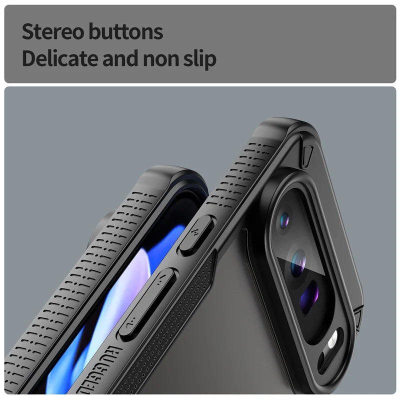 Hybrid Rugged Protective Cover For Google Pixel 9 Pro XL 8 Pro 8A Case Shockproof Coque Fundas Capa