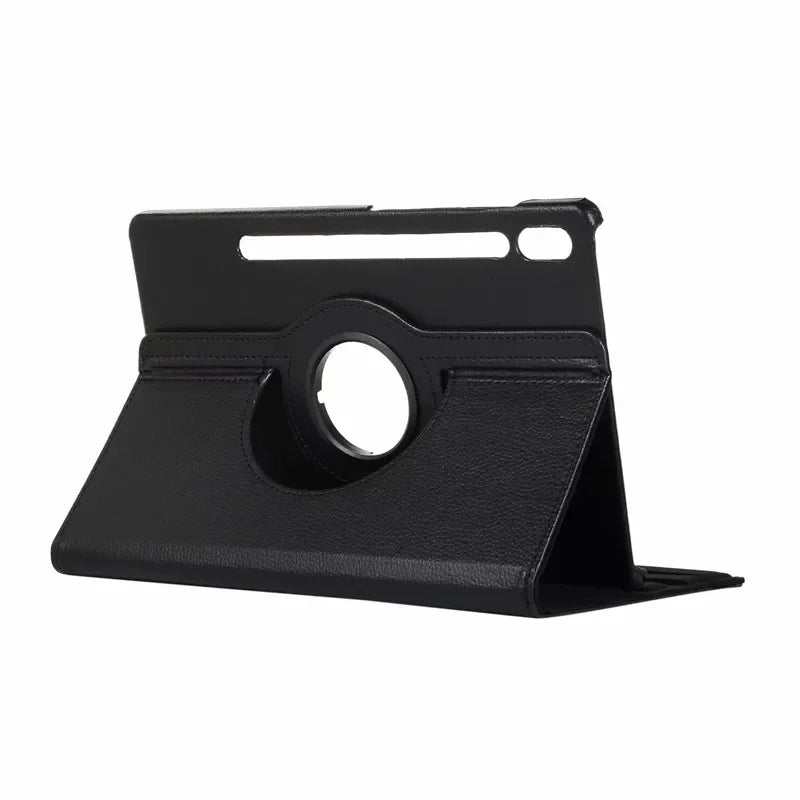 Case For Samsung Galaxy Tab A9 Plus S9 S8 S7 FE Plus 12.4 SM X210 X710 X716 X718 X810 X700 X800 360 Rotating Flip Stand Cover