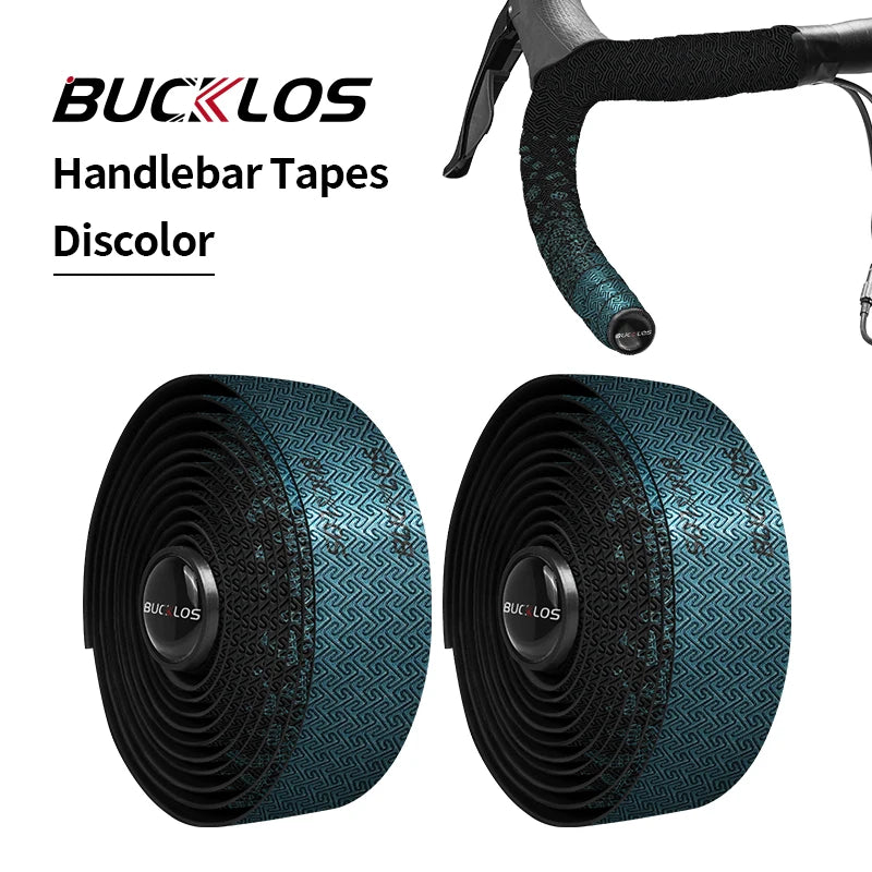 BUCKLOS Bicycle Handlebar Tape Comfortable Anti Slip Bike Handle Bartape Strap Shock Absorbing Road Racing Cycling Grip Tapes