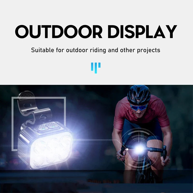 Bicycle Lights High Bright Cycling Lamp Front and Rear USB Rechargeable MTB Bike Headlight Taillight Waterproof Lantern Lighting
