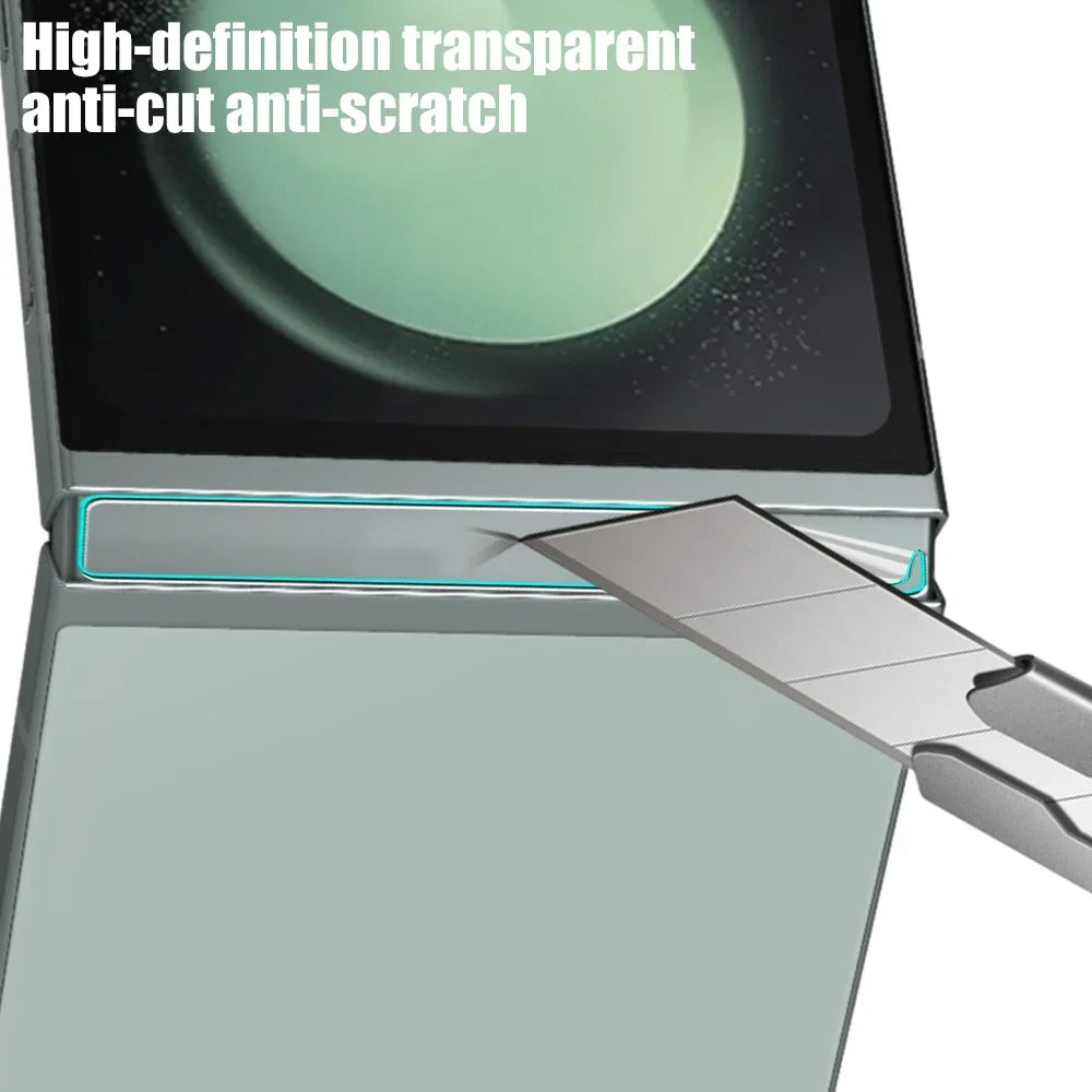5/1Pcs Hinge Protector Film For Samsung Galaxy Z Flip 5 6/Fold 5 6 Anti-Scratch Protective Border Sticker ZFlip6 Hydrogel Films
