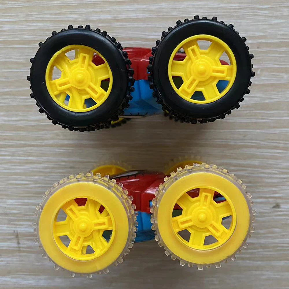 Kids Spider Dump Truck Inertia Car 360 Degree Impact Resistant Double Sided Car Children's Puzzle Toys Student Prize Gifts