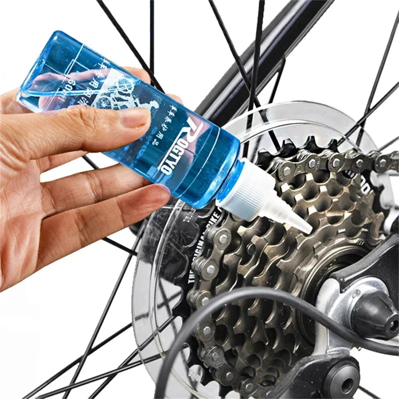 60ML Bicycle Chain Lubricant Dry Lube Chain Oil Long-Lasting Bike Chain Oil Waxy Maintenance Oil Squirt MTB Road Bike Accessorie