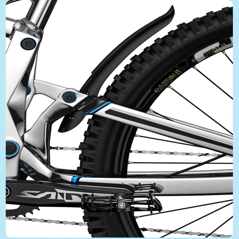 1/2PCS New Bike Hard Shell Fender Bicycle Front Rear Tire Wheel Mudguard MTB Bicycle Mud Guard Fender Cycling Part Accessories