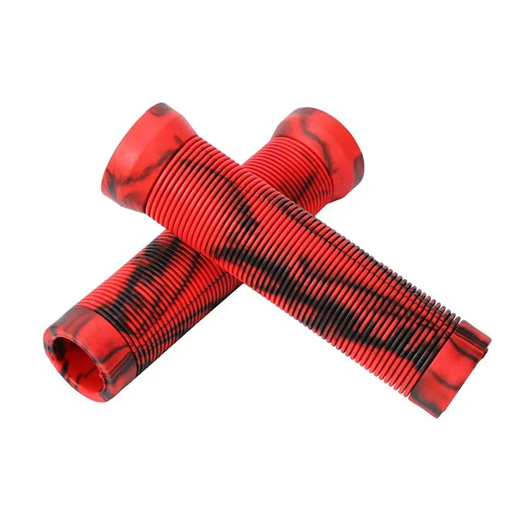MTB Cuffs Soft Rubber Bicycle Handlebar Grips Waterproof Mountain Bike Grips Dustproof Bike Handles Non-slip MTB Grip