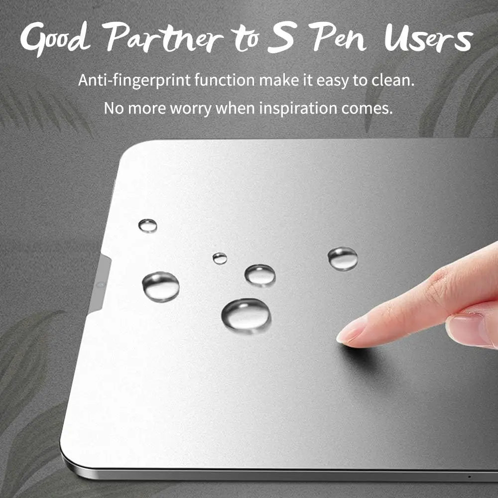 2pcs Matte Paper Screen Protector For Microsoft Surface Pro 4 5 6 7 8 9 X 10 11 Anti-Reflective Writing Drawing Like On Paper