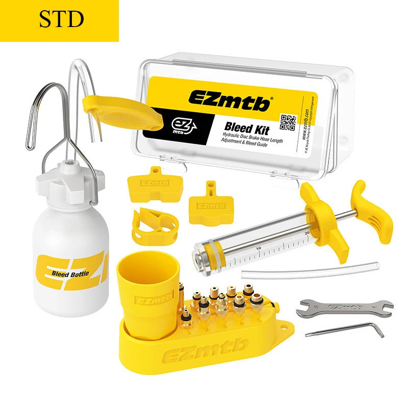 Bicycle Hydraulic Disc Brake Oil Bleed Kit Tools Ezmtb 2022 PRO For SHIMANO, SRAM, Avid, MAGURA 2021 Road MTB Bike Repair Tool
