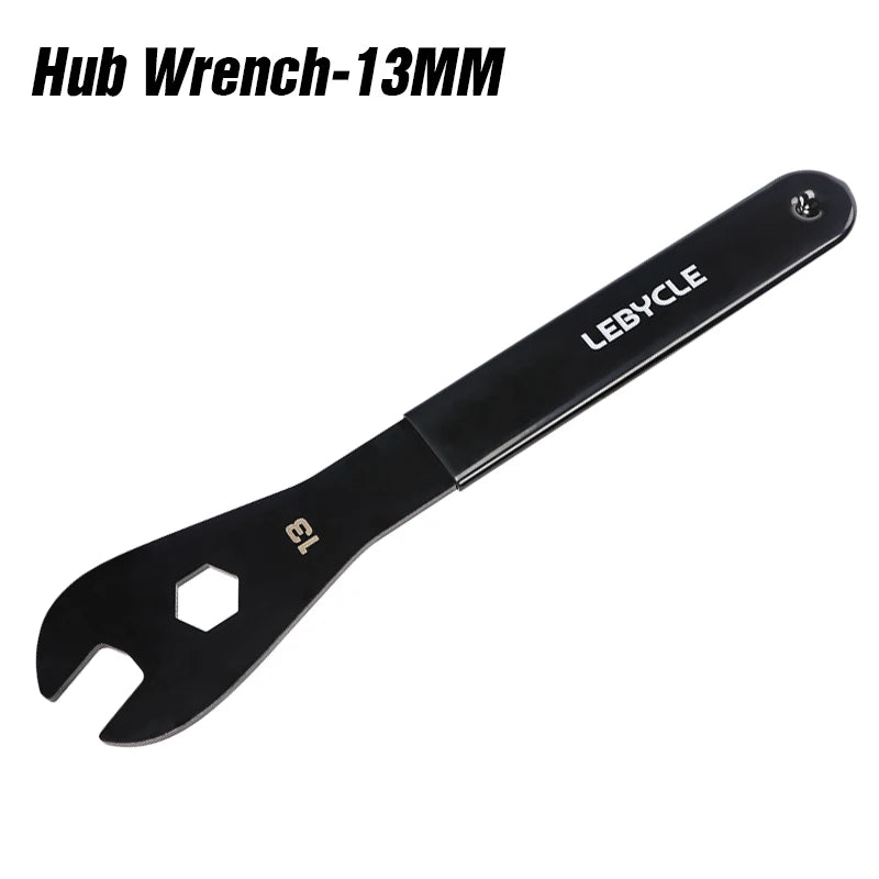LEBYCLE MTB Bicycle Hub Cone Wrench 13 14 15 16 17 18 19 20mm Open Hub Wrench Road Bike Wheel Pedal Repair Tool