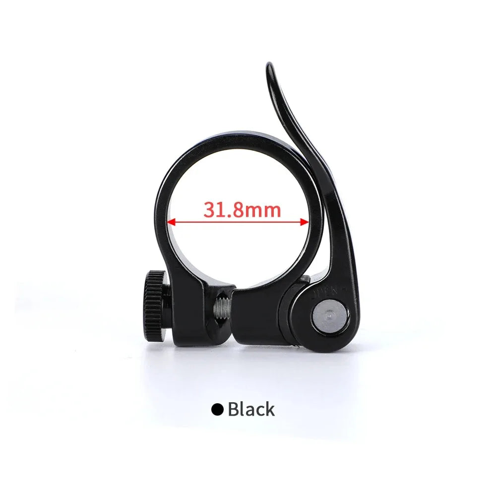LUNJE Road Bike Aluminum Ultralight Bicycle Seat Post Clamp 28.6mm 31.8mm 34.9 mm Mountain Road bicycle seatpost clamp bicycle