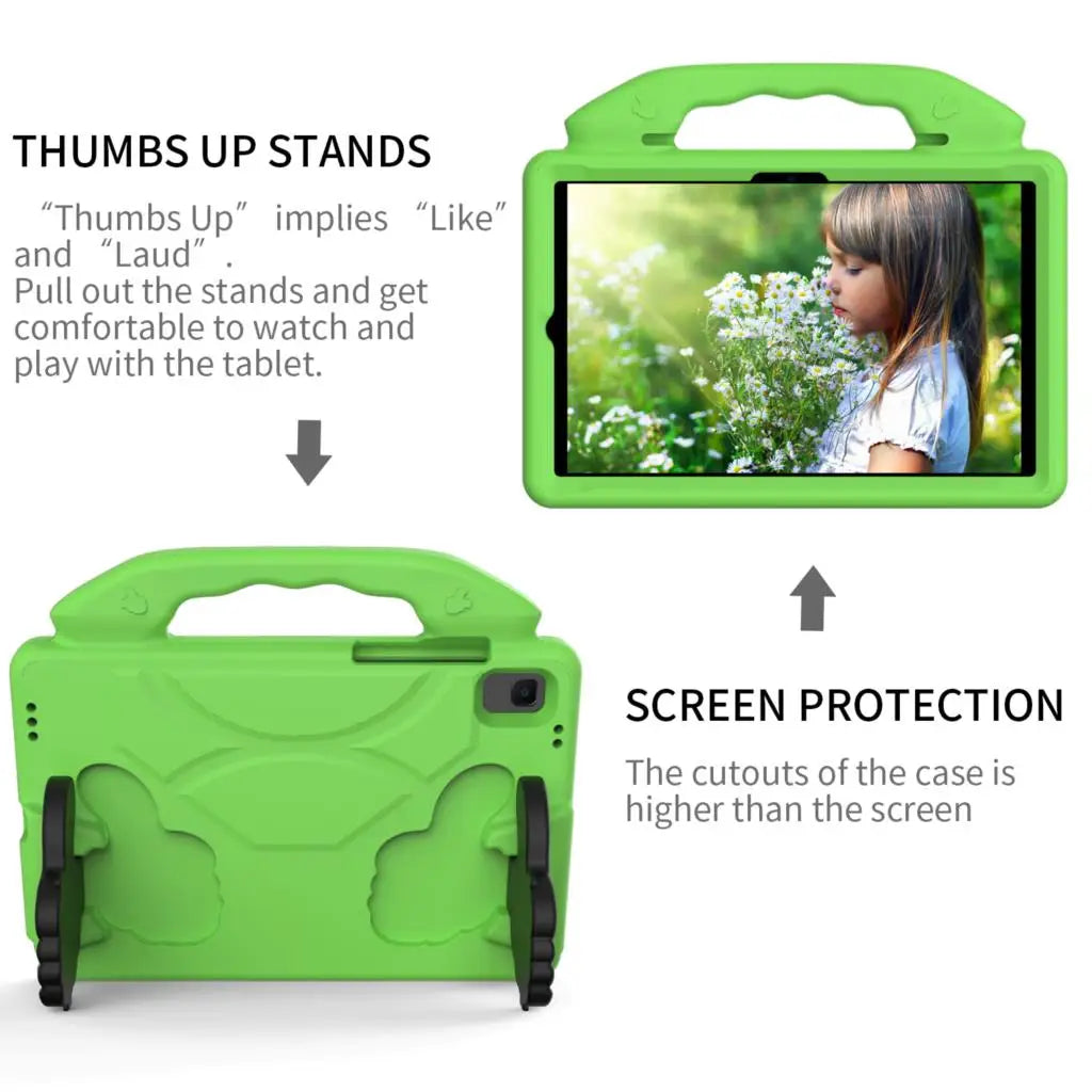 Case For Samsung Galaxy Tab A9 plus S9 A8 10.5 2021 SM-X200 X205 A7 10.4 T500 T505 Lite SM-T220 S6 Lite 10.4Tablet Kids Cover