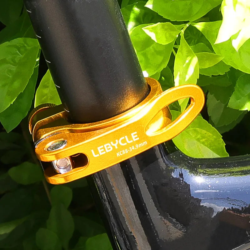 Lebycle Road Bike Aluminum Ultralight Quick Release Bicycle Seat Post Clamp BIKE SEAT PILLAR QUICK RELEASE