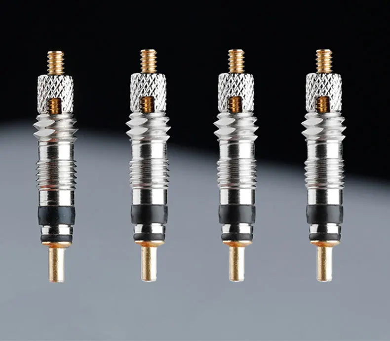 Bicycle F/V Tubeless Valve 44 60 80mm W/Tool Optional For Gravel Bike Aluminum alloy Pole Brass Core Presta Valve Cycling Parts