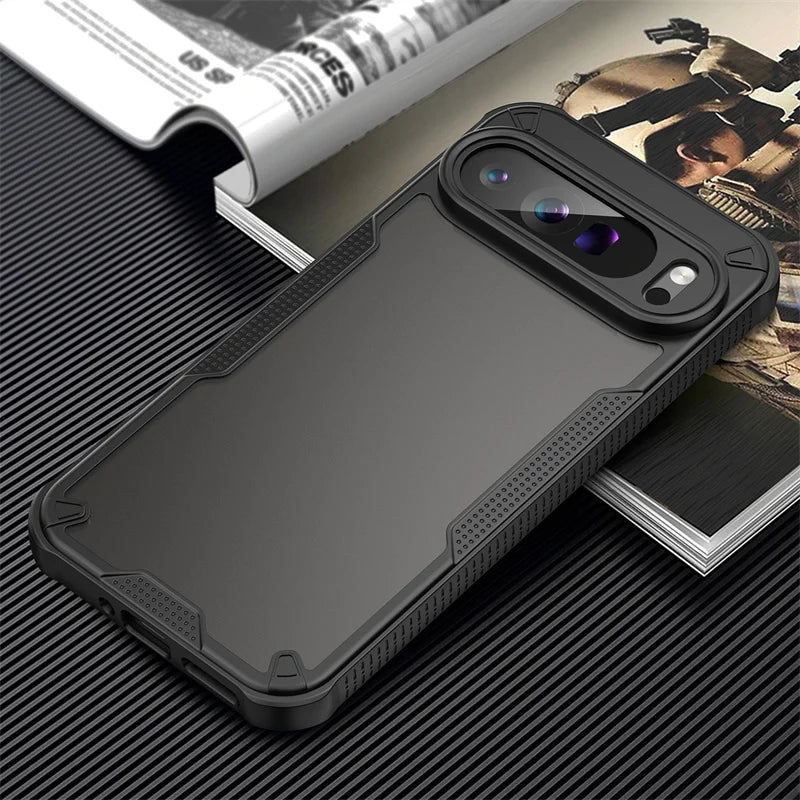Hybrid Rugged Protective Cover For Google Pixel 9 Pro XL 8 Pro 8A Case Shockproof Coque Fundas Capa