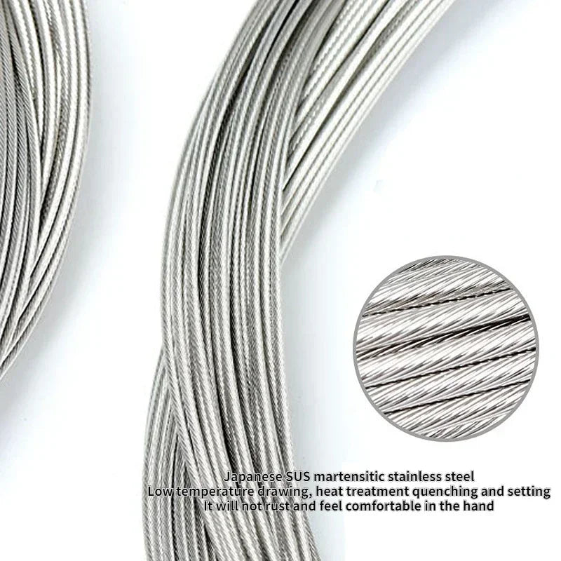 1/5/10pcs MTB Brake Wire Core Folding Bicycle Speed Change Wire Core Road Bike Brake Inner Line Speed Change Wire Accessories