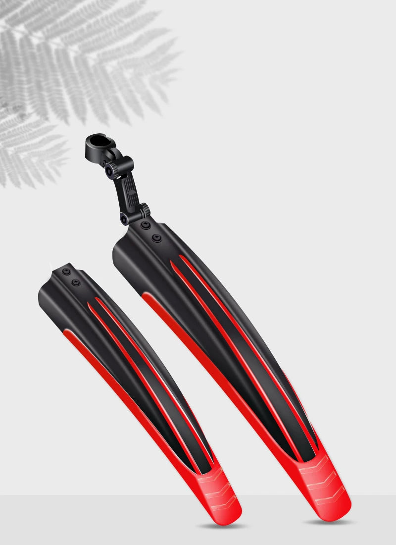 2pcs Bicycle Fenders Splash Fender Guard Set Mountain Bike Rear Front Mudguard Cycling Riding Accessories For 20/22/24/26 Inch