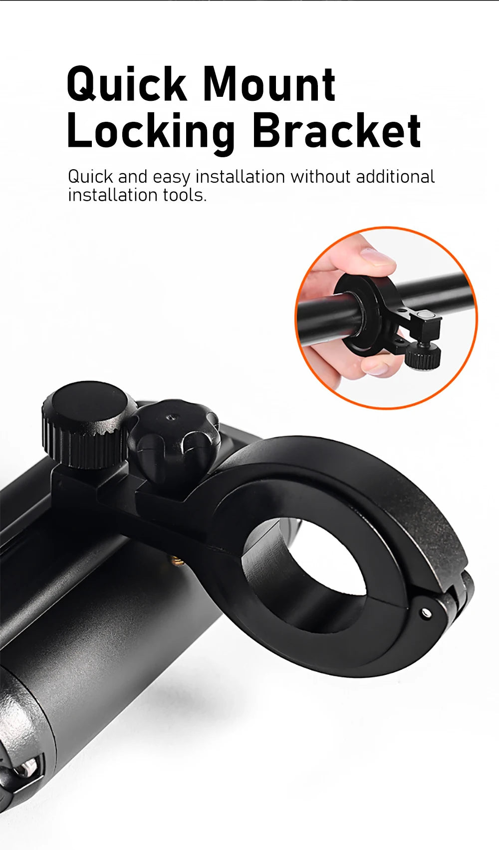TOPRIDER Bicycle Light Front 2600Lumen Bike Light 8000mAh Waterproof Flashlight USB Charging MTB Road Cycling Lamp Accessories