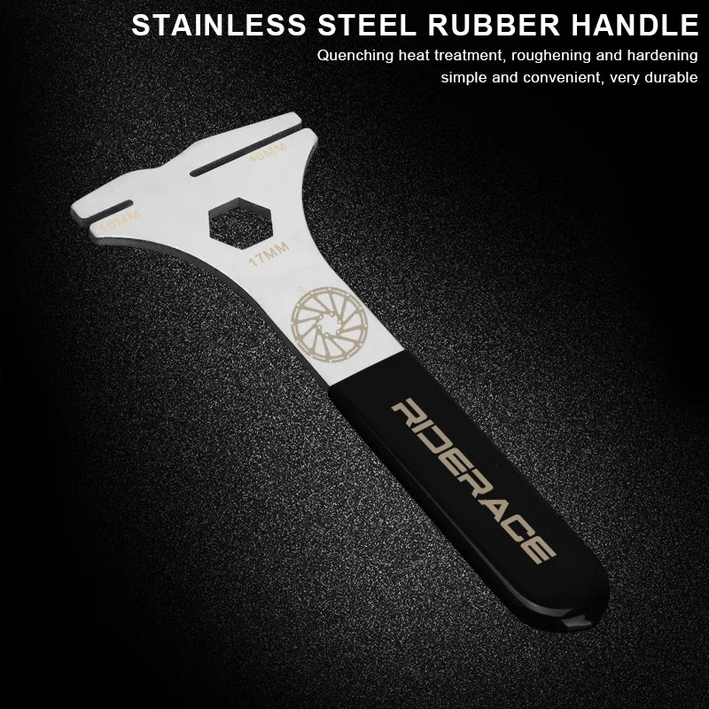 Bike Disc Brake Correction Wrench Stainless Steel Bicycle Brake Rotor Alignment Truing Tool MTB Repairing Correction Wrench