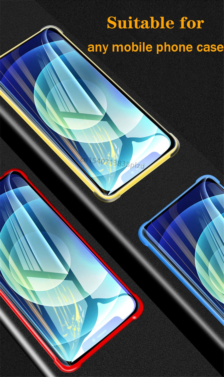 8Pcs Full Cover For iPhone 16 15 14 Pro Max Screen Protector iPhone 13 12 Mini 11 iphone16 Plus 6 8 X R S XS XR SE i16 Tpu Film