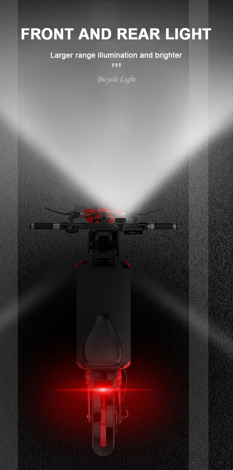 Bicycle Lights High Bright Cycling Lamp Front and Rear USB Rechargeable MTB Bike Headlight Taillight Waterproof Lantern Lighting