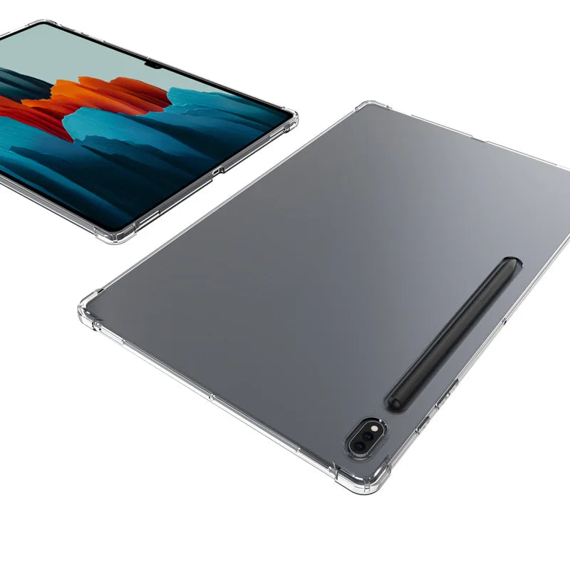 Transparent Case for Samsung Galaxy Tab S7/S8/S9 A8 10.5 inch S6 Lite 10.4 inch A7 A7 lite 11 inch Soft Tpu Airbag Cover Funda