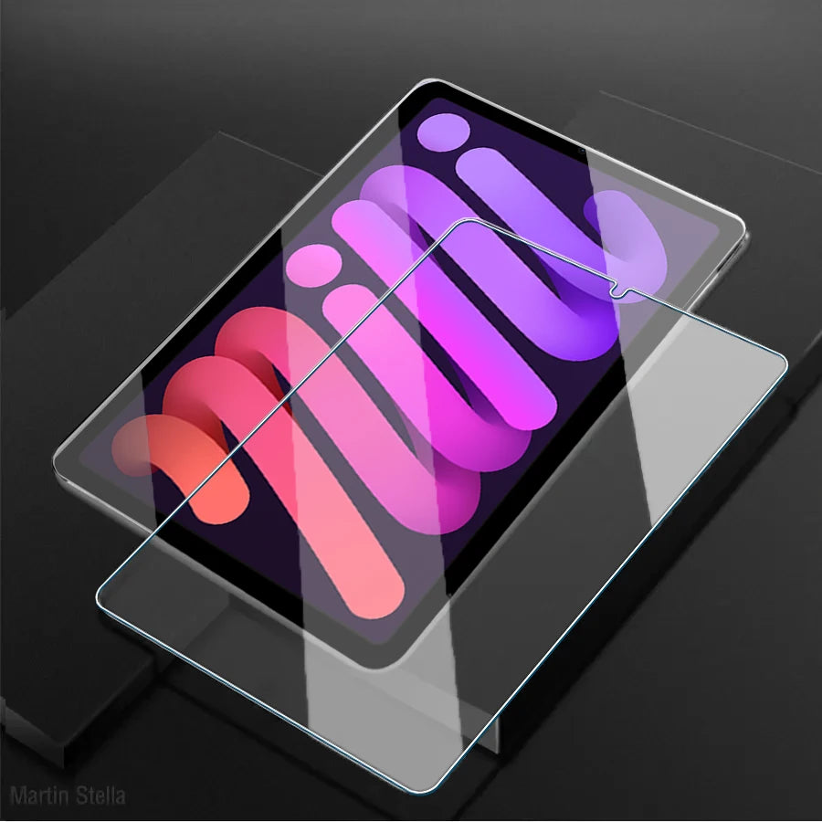 2PCS Tempered Glass Screen Protector for iPad Mini 7 6 a17 Pro 8.3 inch Mini 4 5 7.9 2024 2021 Tablet Accessories Film