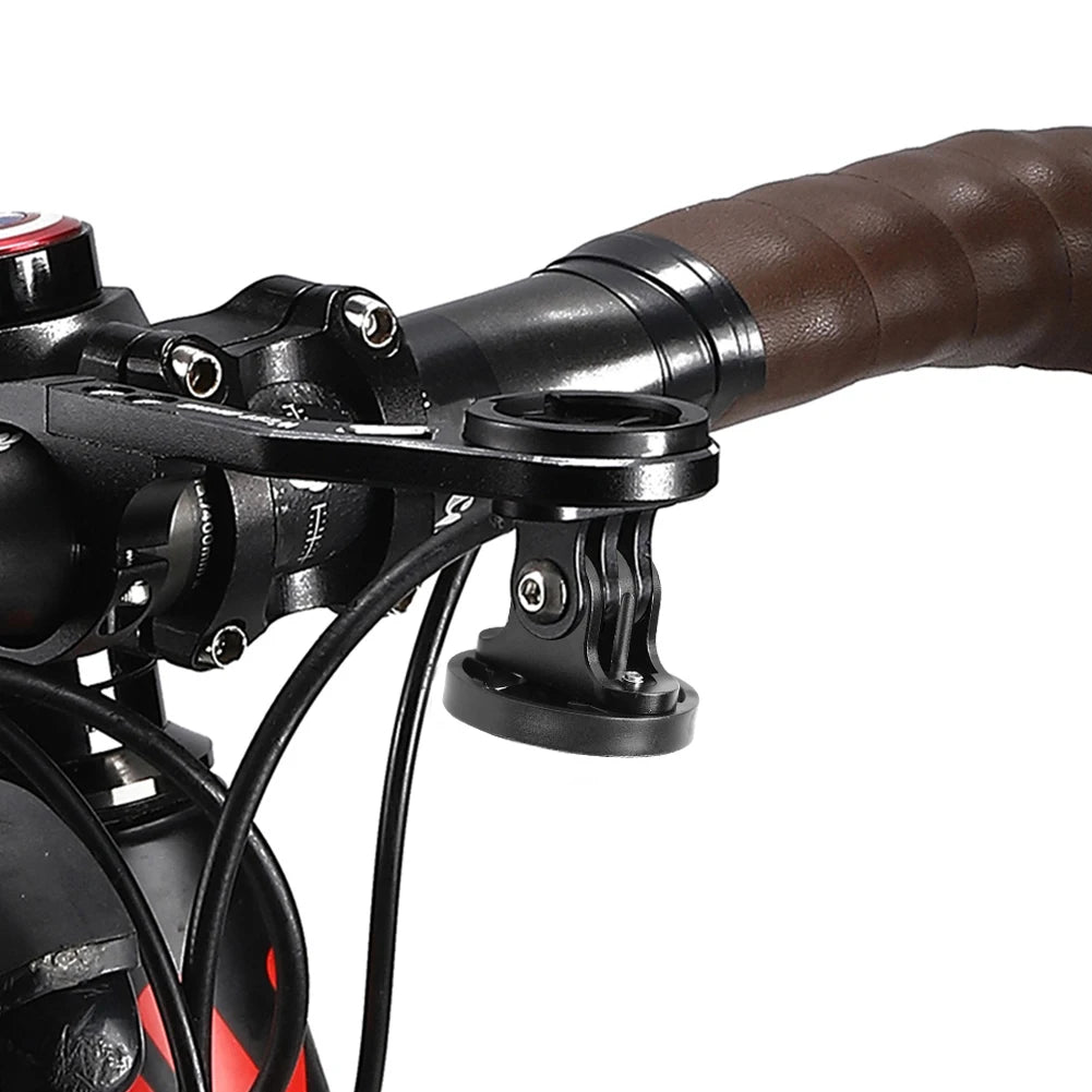 Bicycle Computer Holder Base Bike Camera Mount Holder Bracket Adapter Aluminum Alloy Bicycle Camera Light Mount for Garmin Gopro