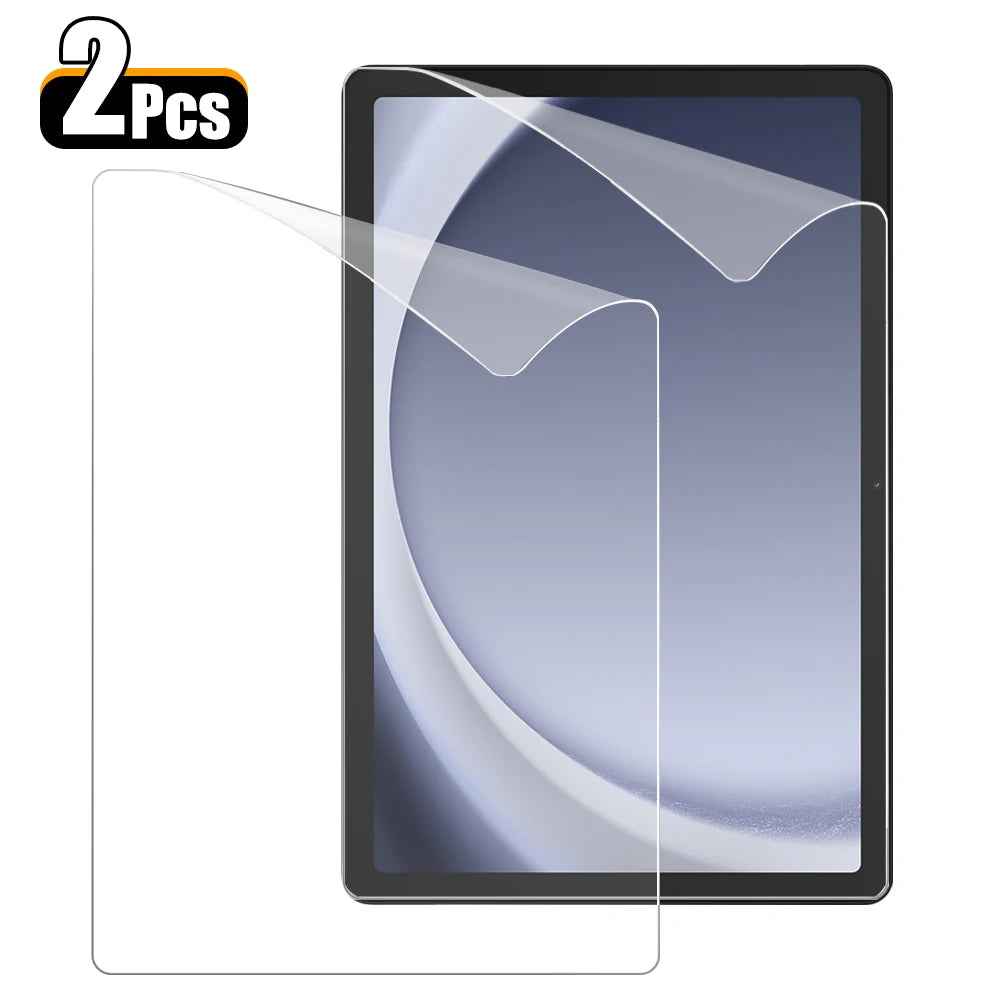 2pcs Pet Screen Protector For Samsung Galaxy Tab S7 Fe S9 Fe A9 Plus S6 Lite S7 S8 S9 A8 Plus Protective Clear Film No Glass