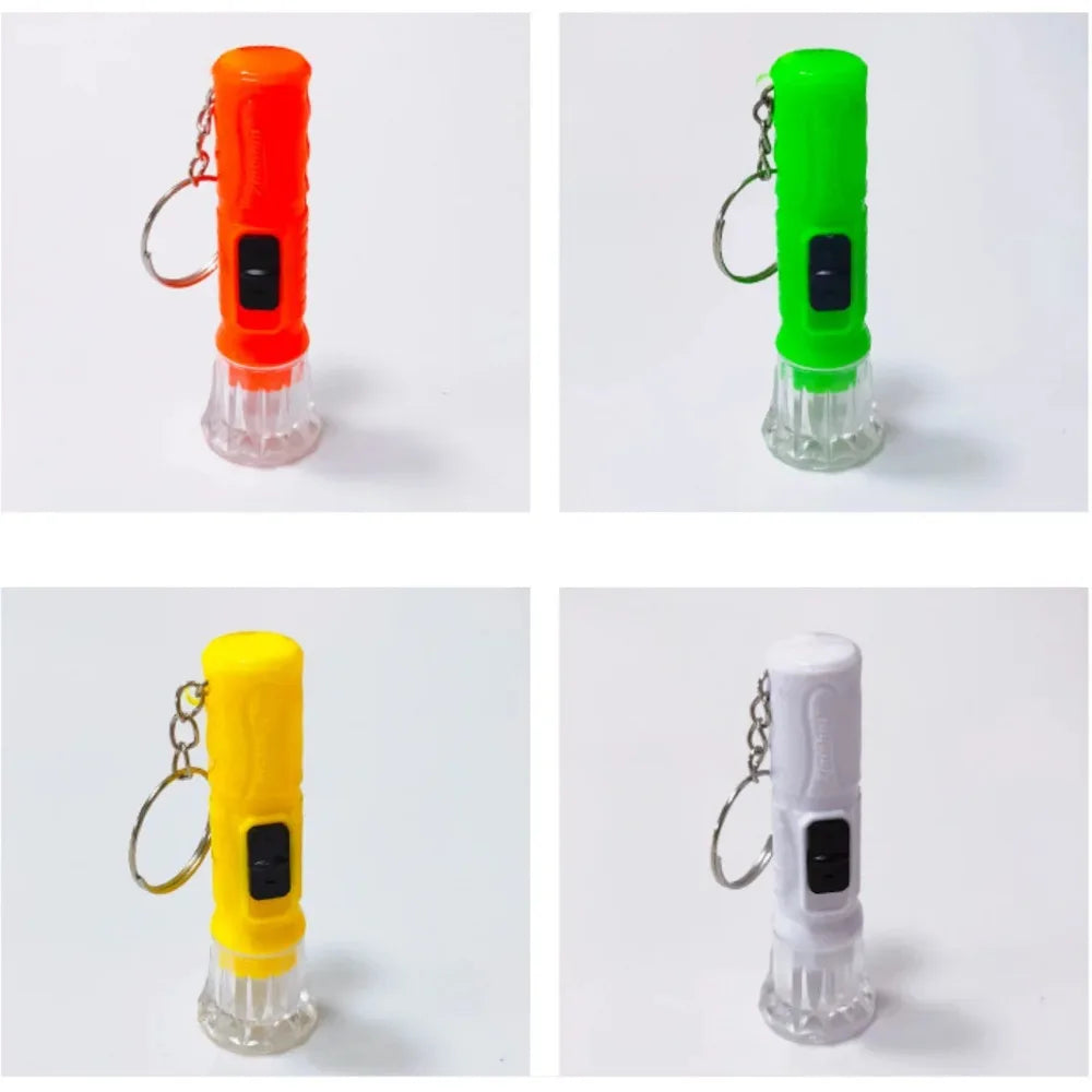 10-50PC Mini LED Glow Flashlight Kids Birthday Party Carnival Wedding Guest Gift Goody Bag Pinata Filler Classroom Prizes Trophy