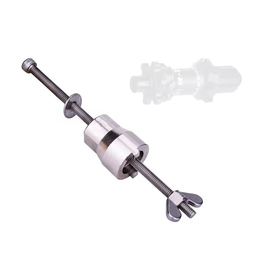 Bicycle Freehub Remover Hub Body Installer Slotted Socket Wrench Hub Remover Repair Tools 4 pcsO-rings Special-shaped Tool Hook